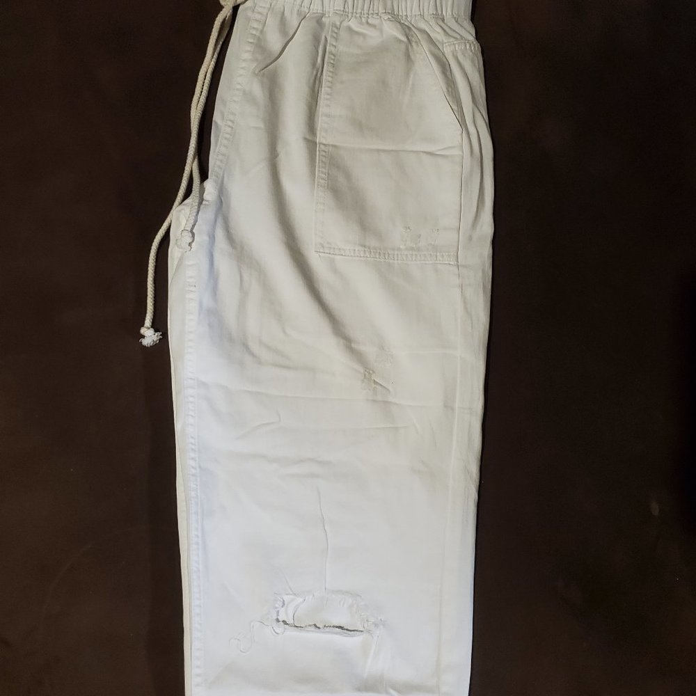 Aerie paperbag denim
